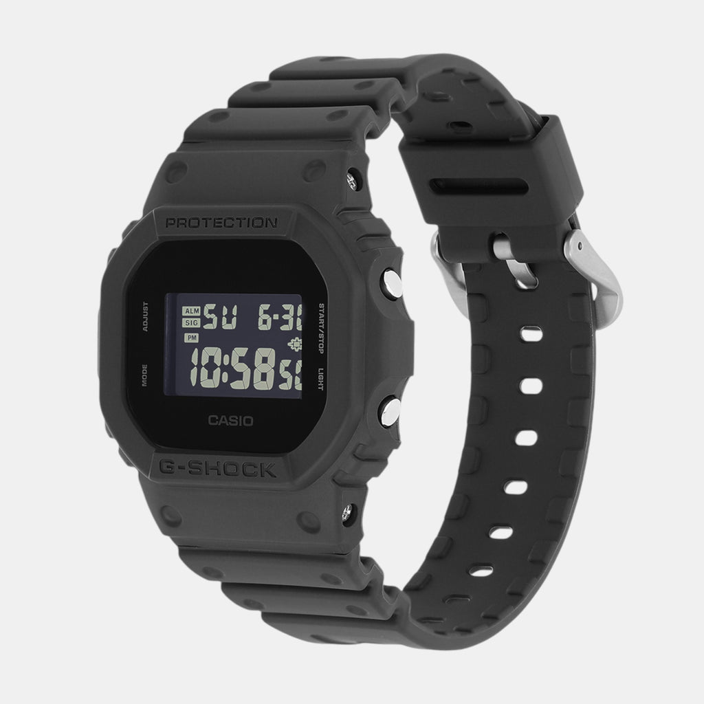G-Shock Men Quartz Black Dial Digital Resin Watch G1513