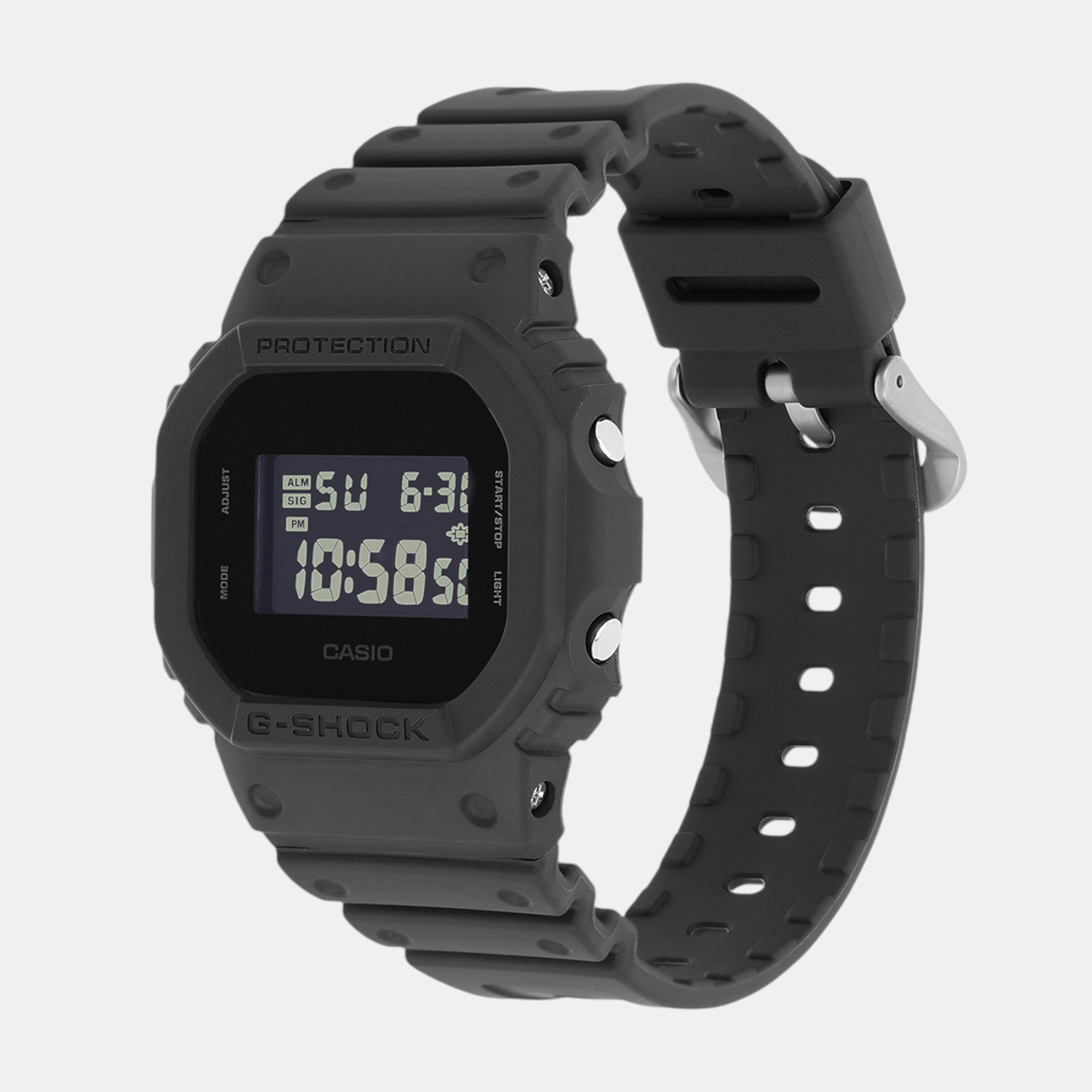 G-Shock Men Quartz Black Dial Digital Resin Watch G1513