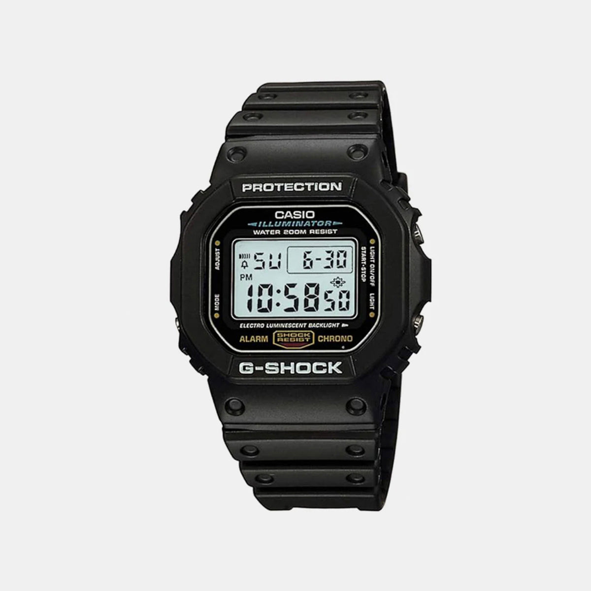 G-Shock Men Quartz Black Dial Digital Resin Watch G1514