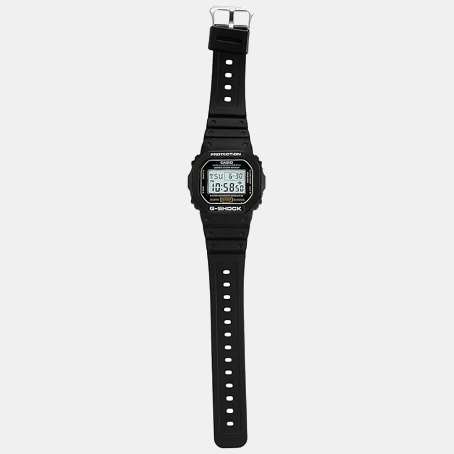 G-Shock Men's Black Dial Digital Resin Watch DW-5600UE-1DR - G1514