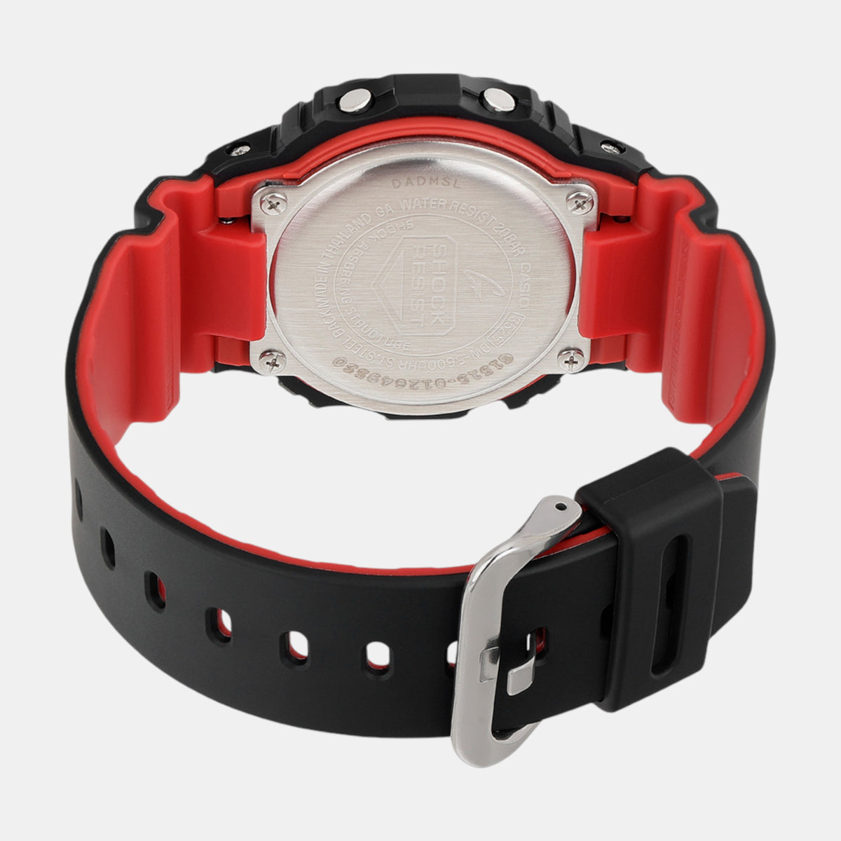 G-Shock Men Quartz Black Dial Digital Resin Watch G1515