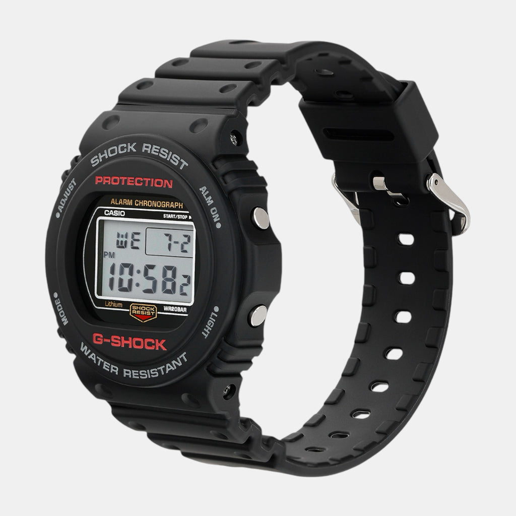 G-Shock Men Quartz Black Dial Digital Resin Watch G1517