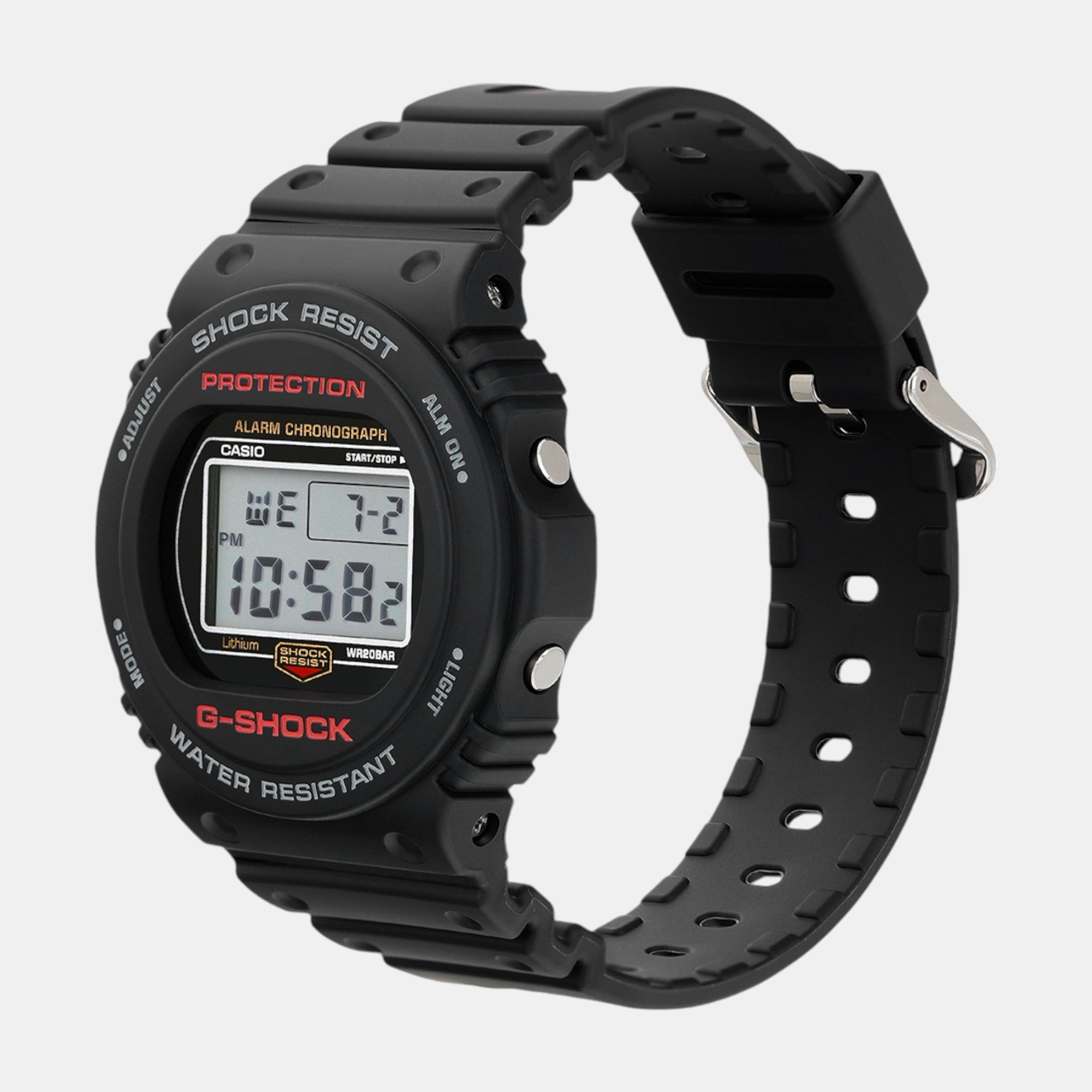 G-Shock Men Quartz Black Dial Digital Resin Watch G1517