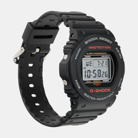 G-Shock Men Quartz Black Dial Digital Resin Watch G1517