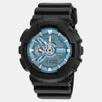 G-Shock Men Quartz Blue Dial Analog-Digital Resin Watch G1518