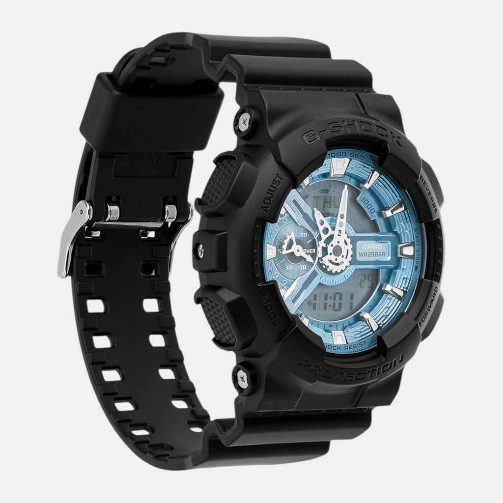 G-Shock Men Quartz Blue Dial Analog-Digital Resin Watch G1518