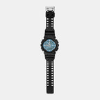 G-Shock Men Quartz Blue Dial Analog-Digital Resin Watch G1518