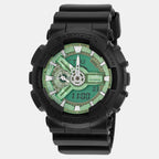 G-Shock Men Quartz Green Dial Analog-Digital Resin Watch G1519