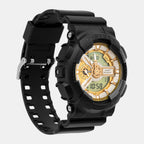 G-Shock Men Quartz Gold Dial Analog-Digital Resin Watch G1520