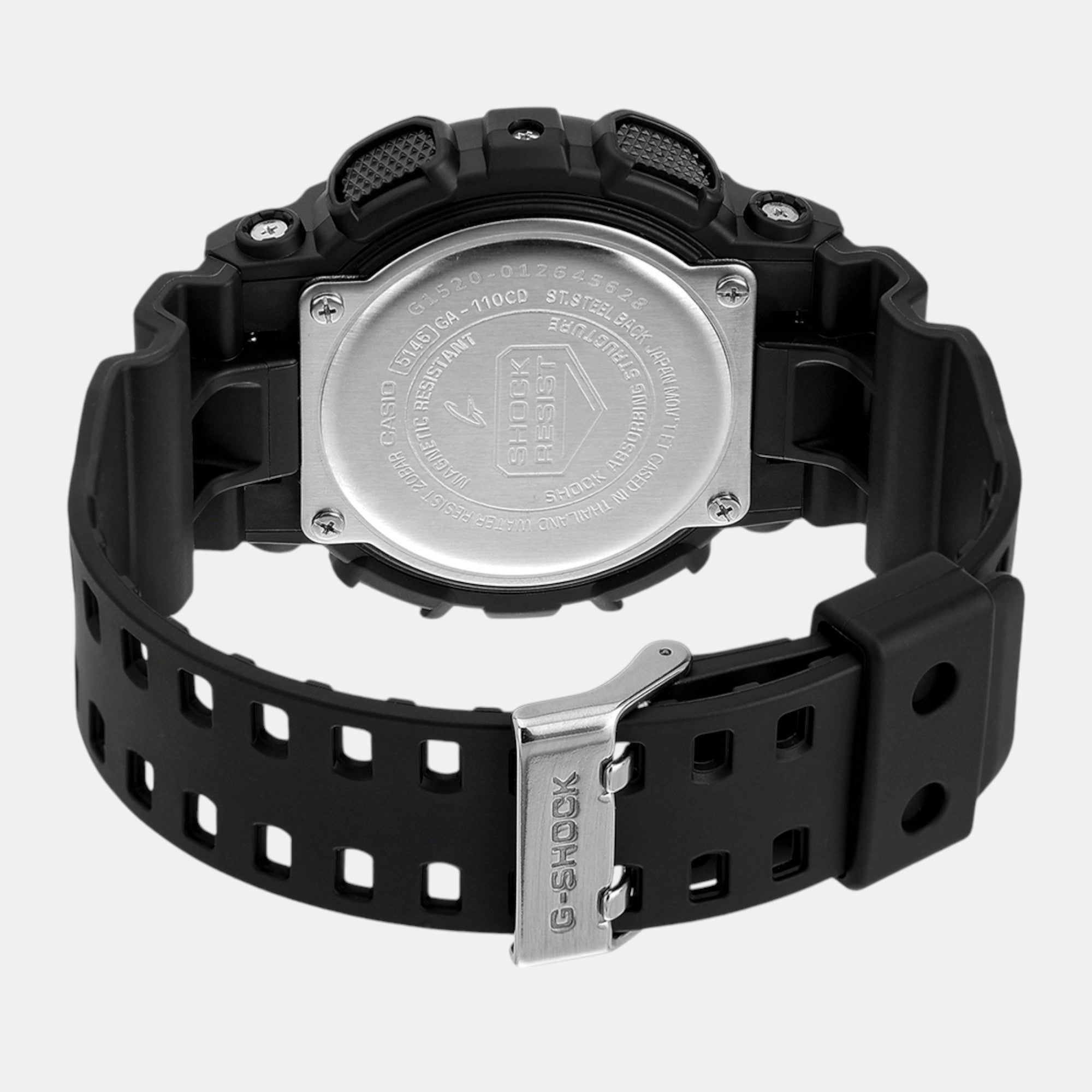 G-Shock Men Quartz Gold Dial Analog-Digital Resin Watch G1520