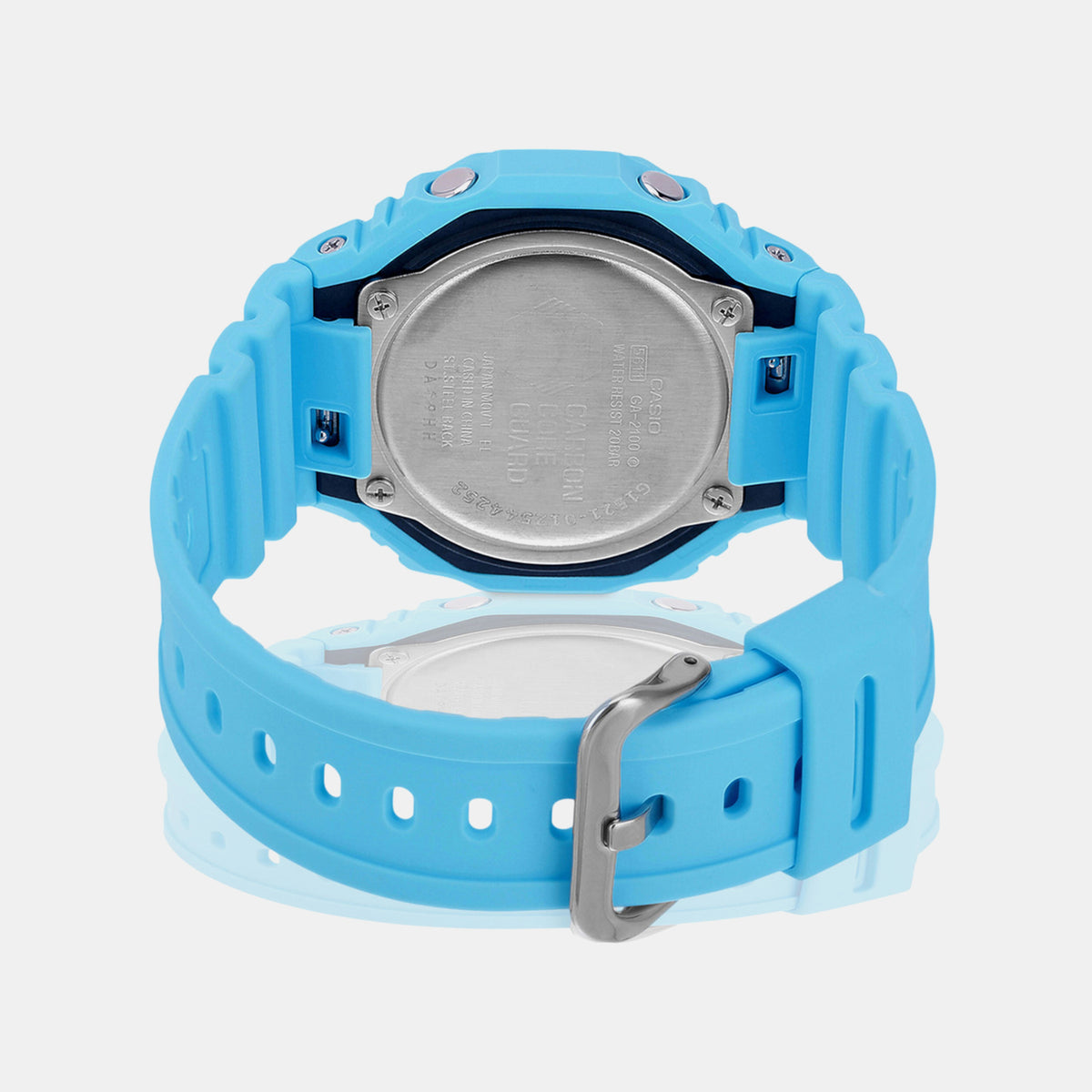 G-Shock Men Quartz Blue Dial Analog-Digital Resin Watch G1521