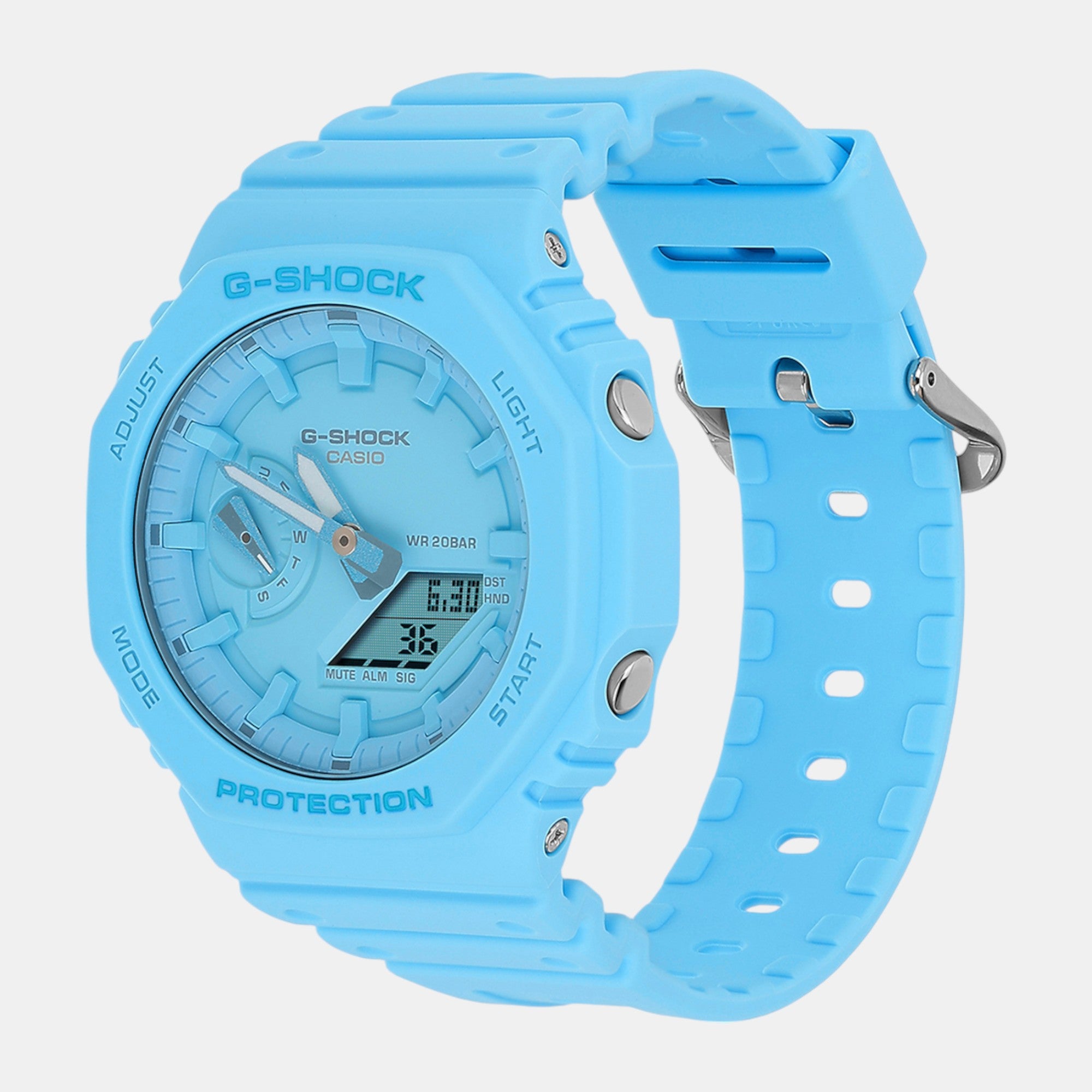 G-Shock Men Quartz Blue Dial Analog-Digital Resin Watch G1521