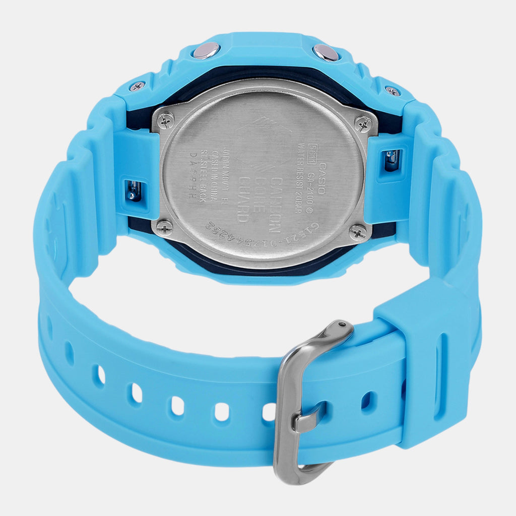 G-Shock Men Quartz Blue Dial Analog-Digital Resin Watch G1521