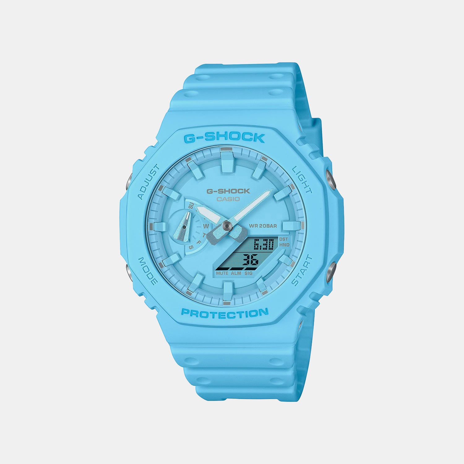 G-Shock Men Quartz Blue Dial Analog-Digital Resin Watch G1521