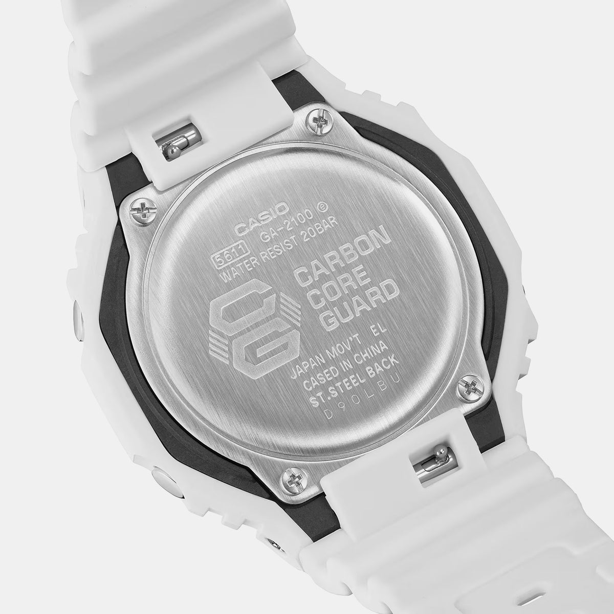 G-Shock Men Quartz White Dial Analog-Digital Resin Watch G1522