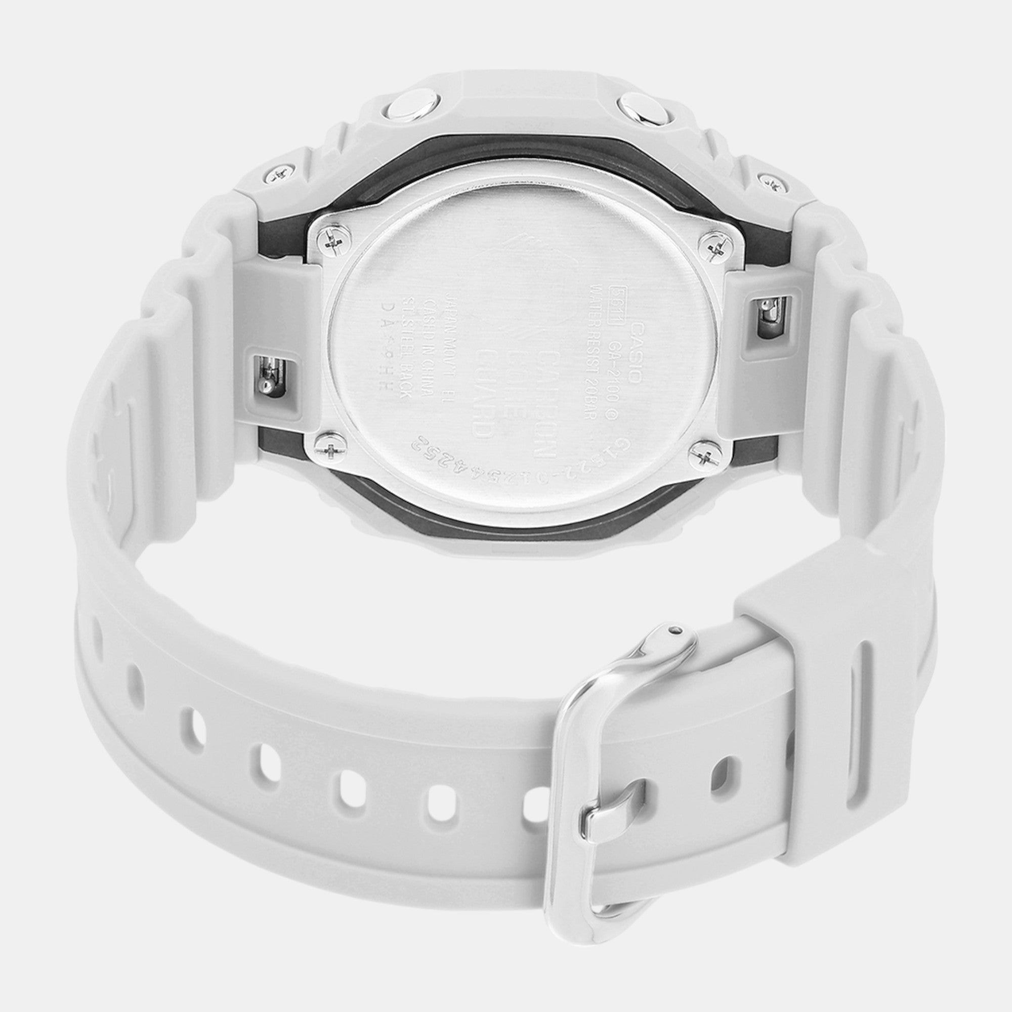 G-Shock Men Quartz White Dial Analog-Digital Resin Watch G1522