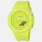 G-Shock Men Quartz Yellow Dial Analog-Digital Resin Watch G1523