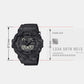 G-Shock Men Quartz Black Dial Analog-Digital Fabric Watch G1525