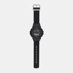 G-Shock Men Quartz Black Dial Analog-Digital Fabric Watch G1525