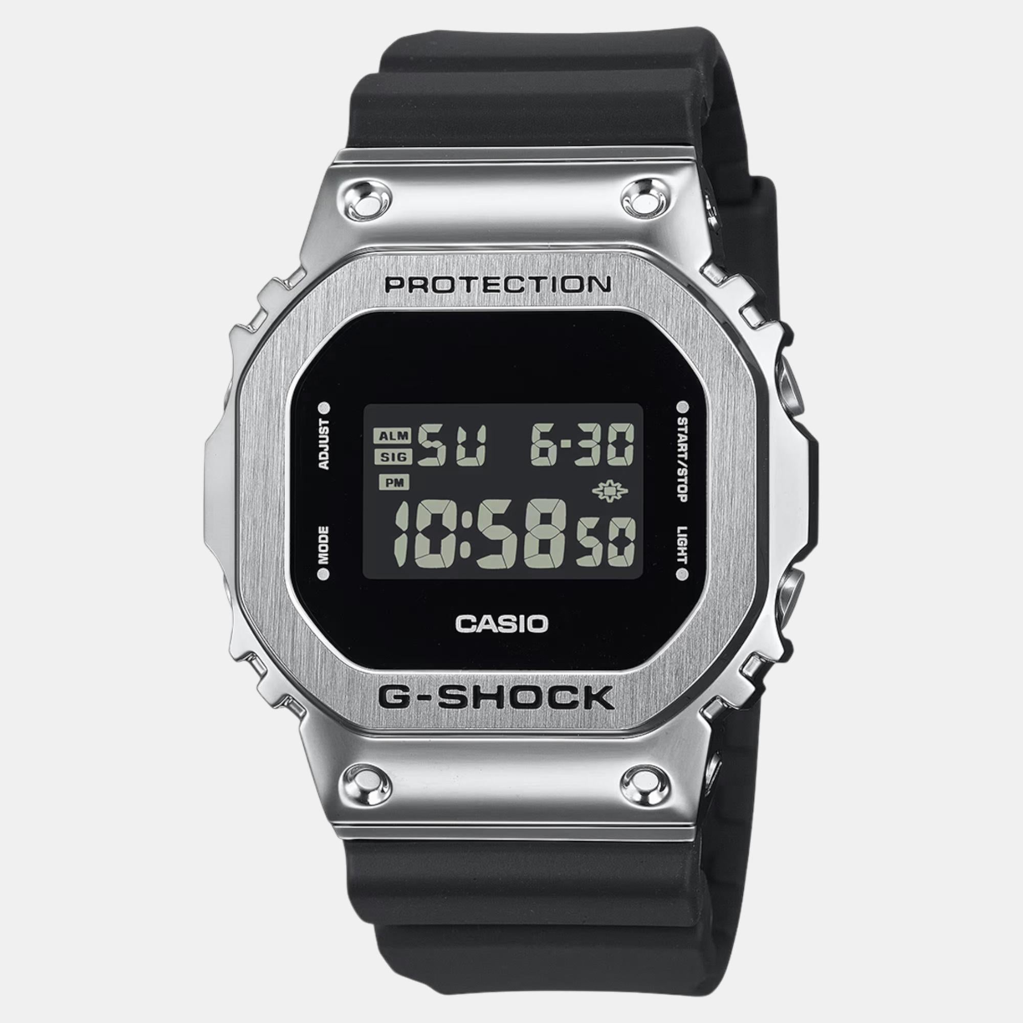 G-Shock Men Quartz Black Dial Digital Resin Watch G1526