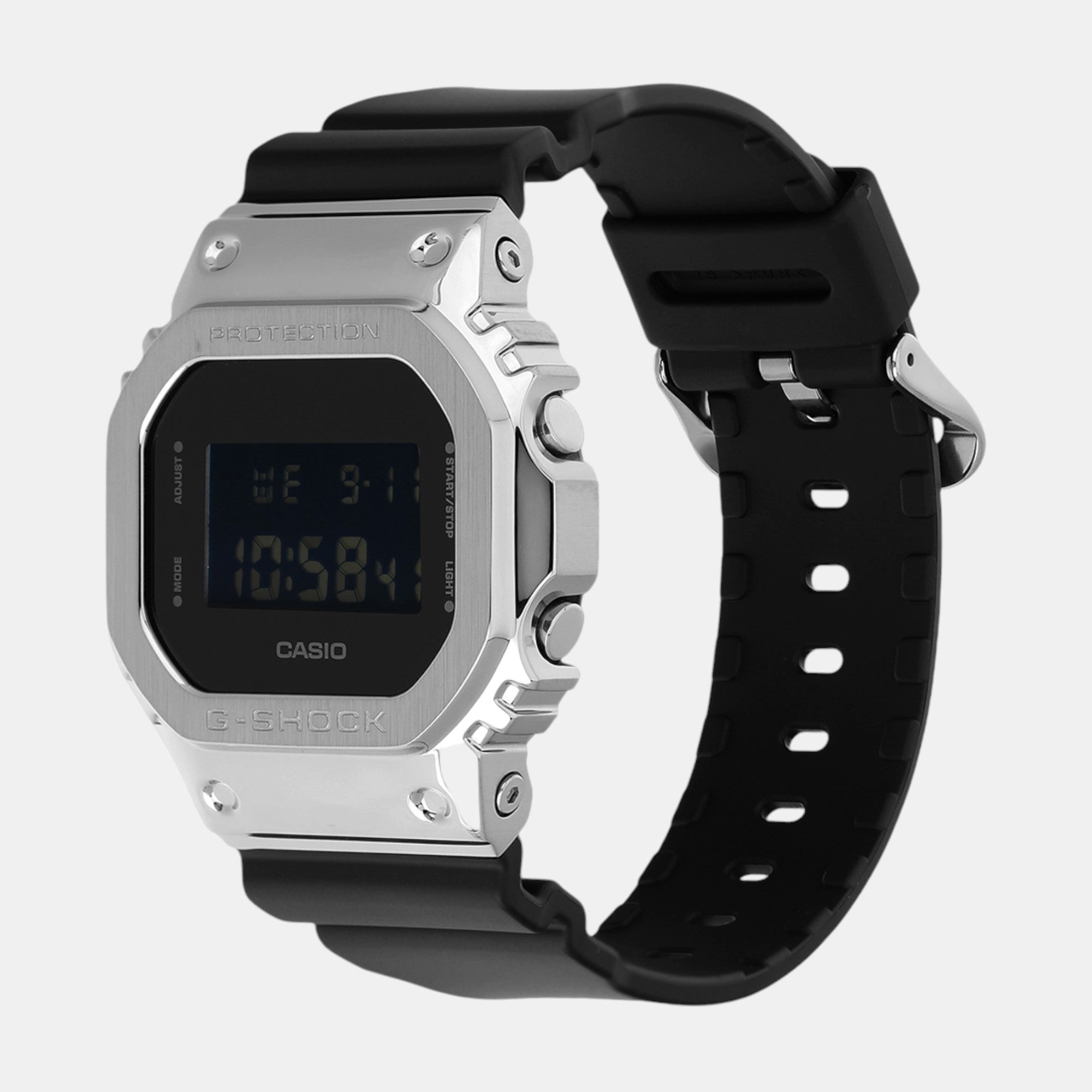 G-Shock Men Quartz Black Dial Digital Resin Watch G1526
