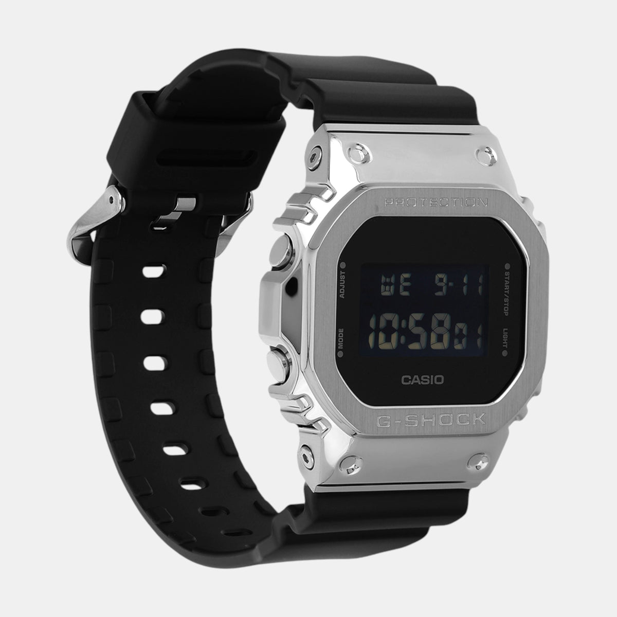 G-Shock Men Quartz Black Dial Digital Resin Watch G1526