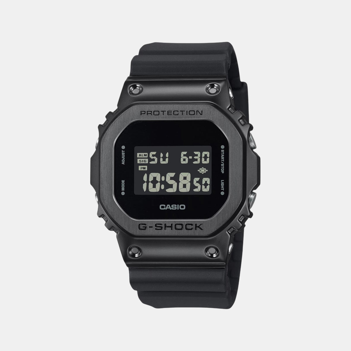 G-Shock Men Quartz Black Dial Digital Resin Watch G1527