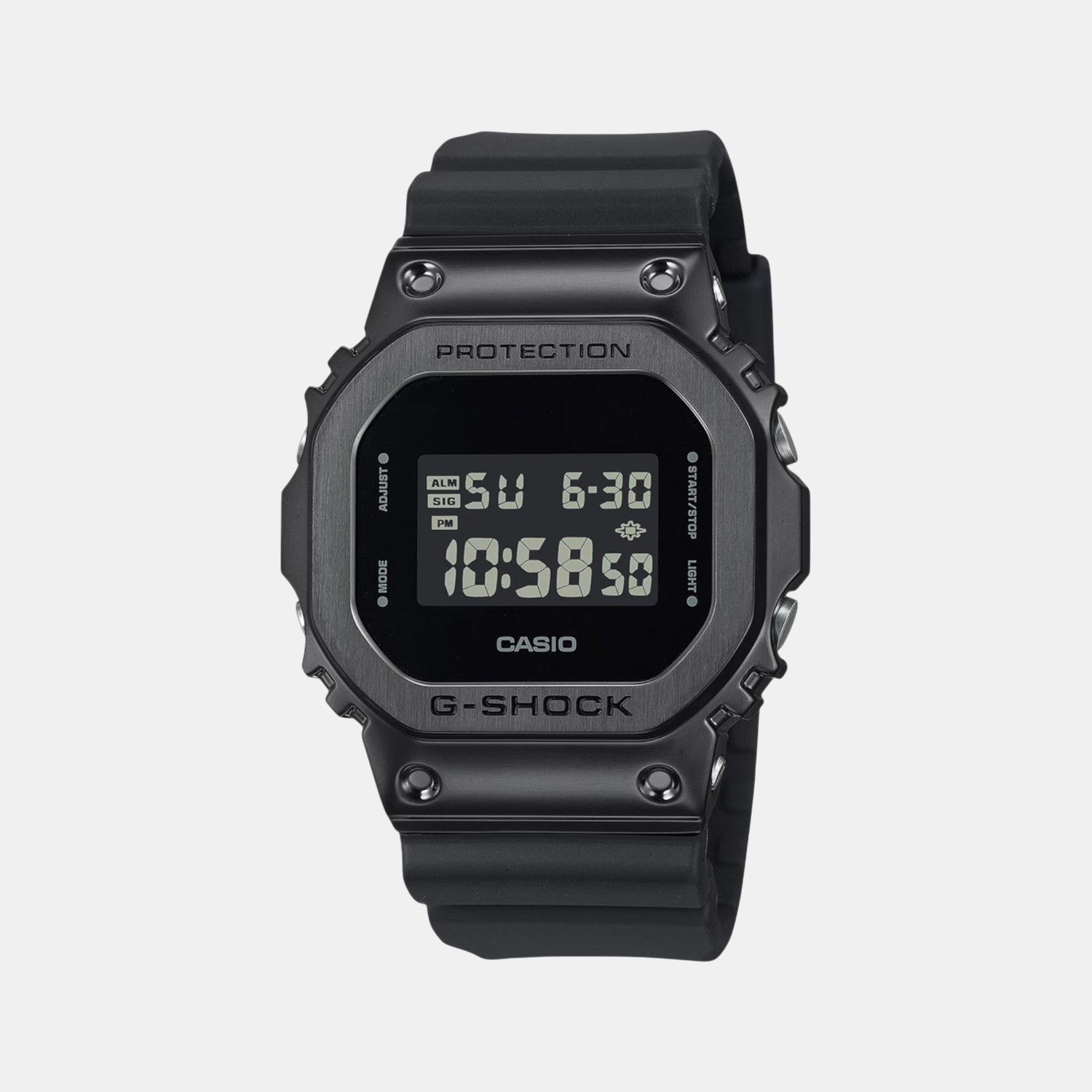 G-Shock Men Quartz Black Dial Digital Resin Watch G1527