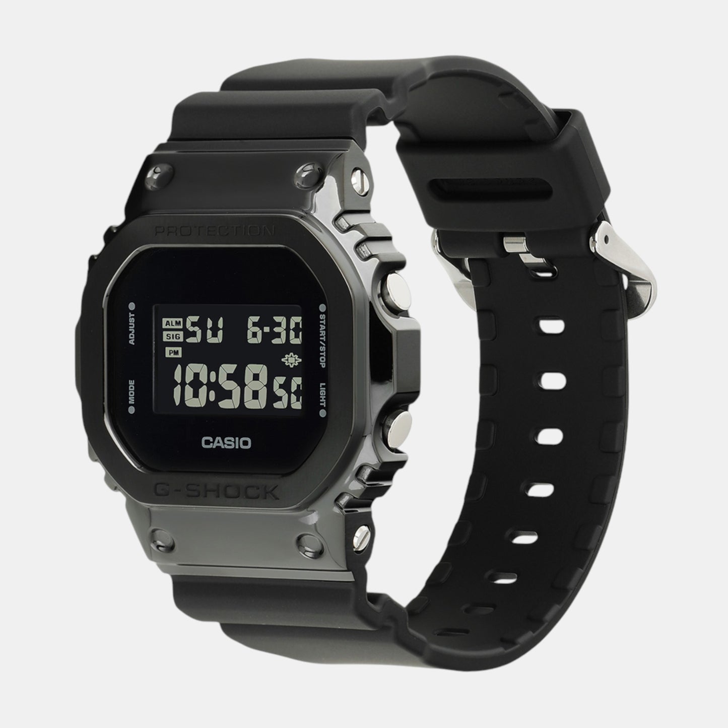 G-Shock Men Quartz Black Dial Digital Resin Watch G1527