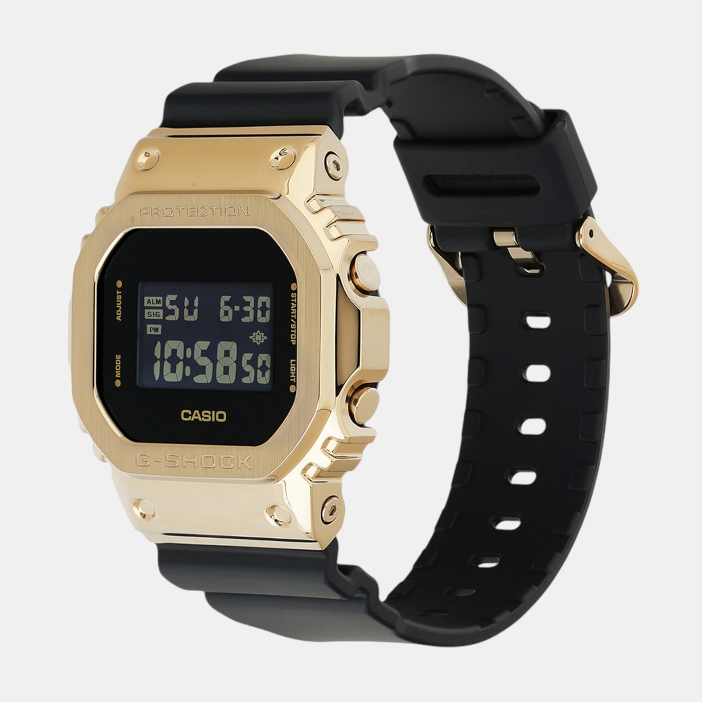 G-Shock Men Quartz Black Dial Digital Resin Watch G1528