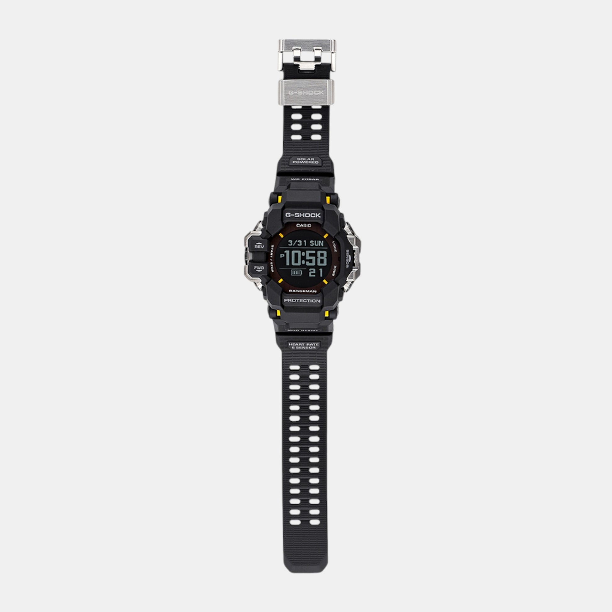Casio G-Shock Men Quartz Black Dial Digital Resin Watch G1529