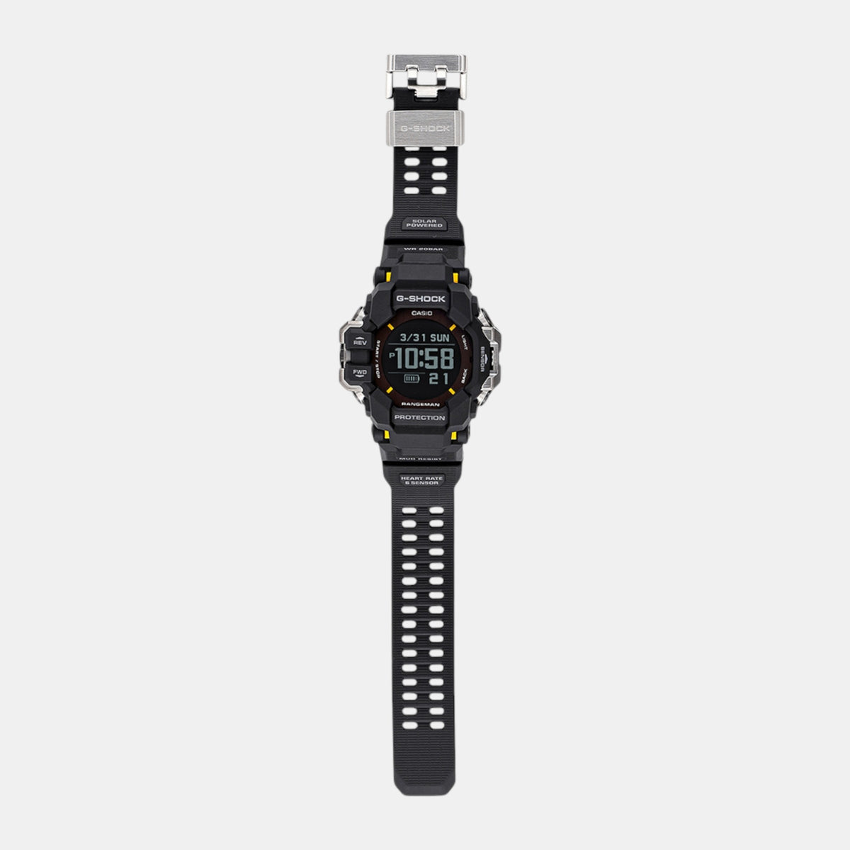 G-Shock Men Quartz Black Dial Digital Resin Watch G1529