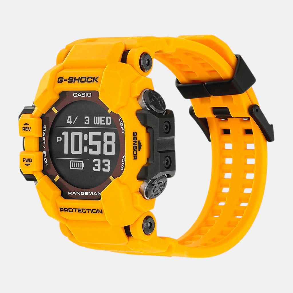 G-Shock Men Quartz Black Dial Digital Resin Watch G1530