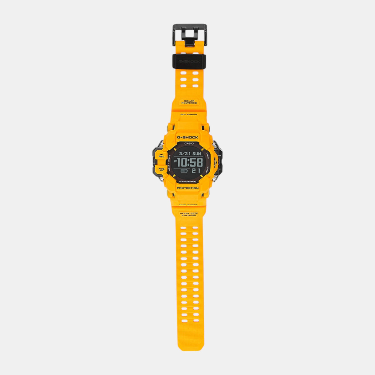 G-Shock Men Quartz Black Dial Digital Resin Watch G1530