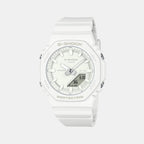 G-Shock Women Quartz White Dial Analog-Digital Resin Watch G1532