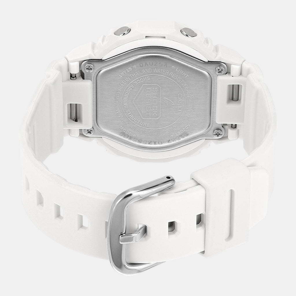 G-Shock Women Quartz White Dial Analog-Digital Resin Watch G1532