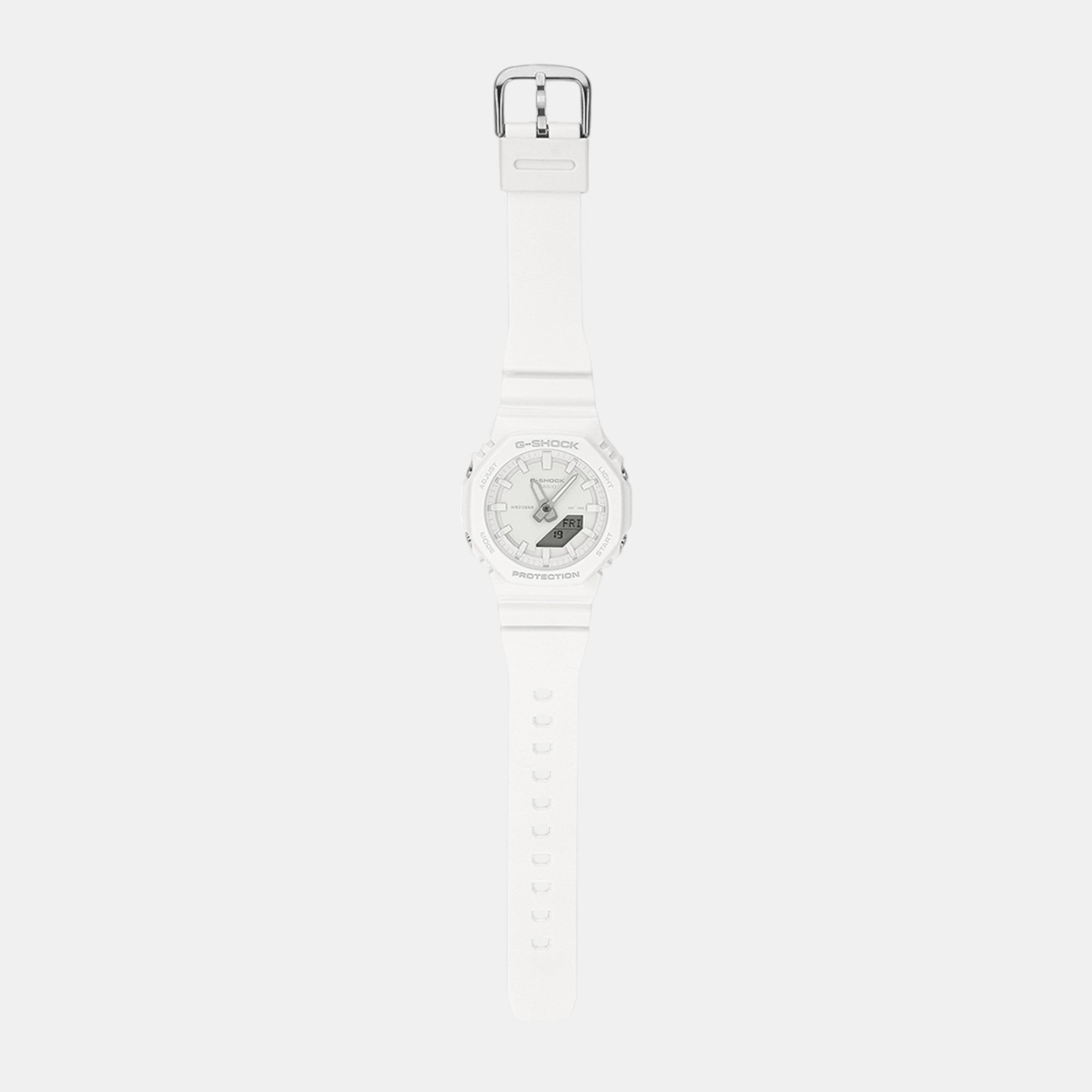 G-Shock Women Quartz White Dial Analog-Digital Resin Watch G1532