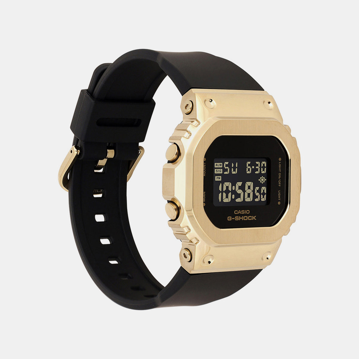 G-Shock Women Quartz Gold Dial Digital Resin Watch G1535