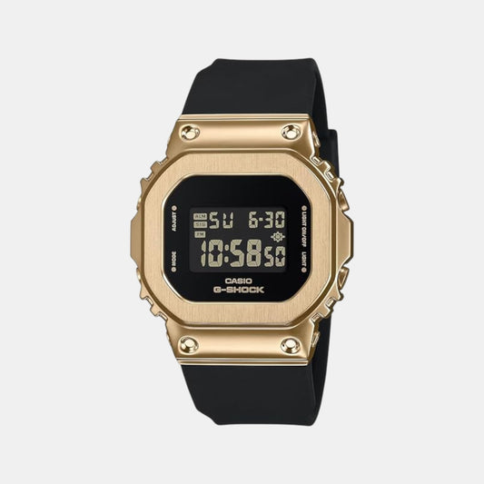 G-Shock Women Quartz Gold Dial Digital Resin Watch G1535