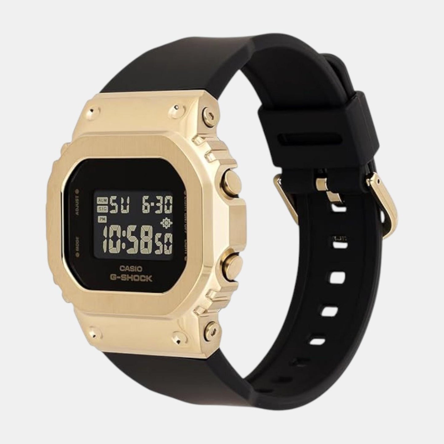 G-Shock Women Quartz Gold Dial Digital Resin Watch G1535