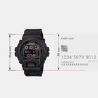 G-Shock Men Quartz Black Dial Digital Resin Watch G1537