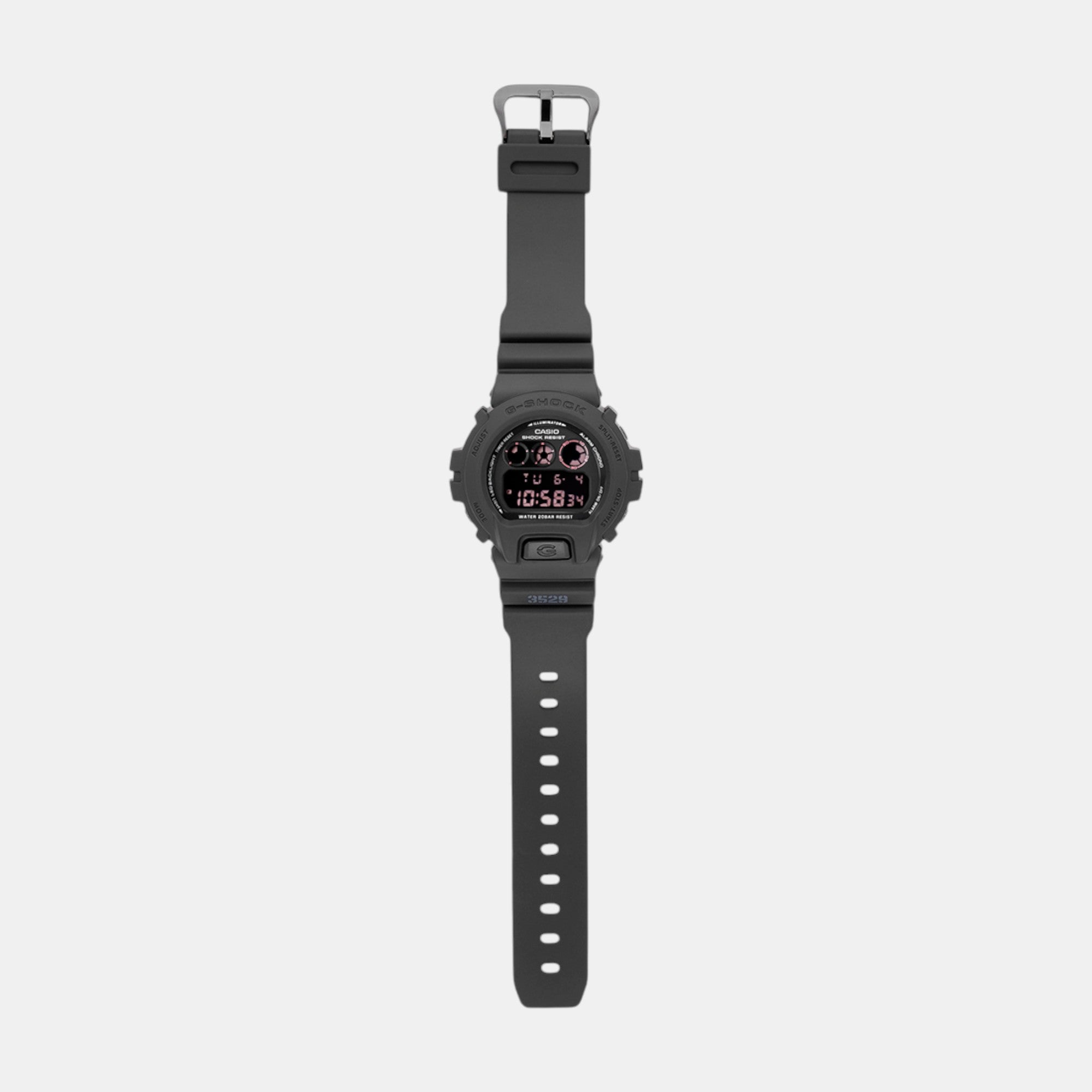 G-Shock Men Quartz Black Dial Digital Resin Watch G1537