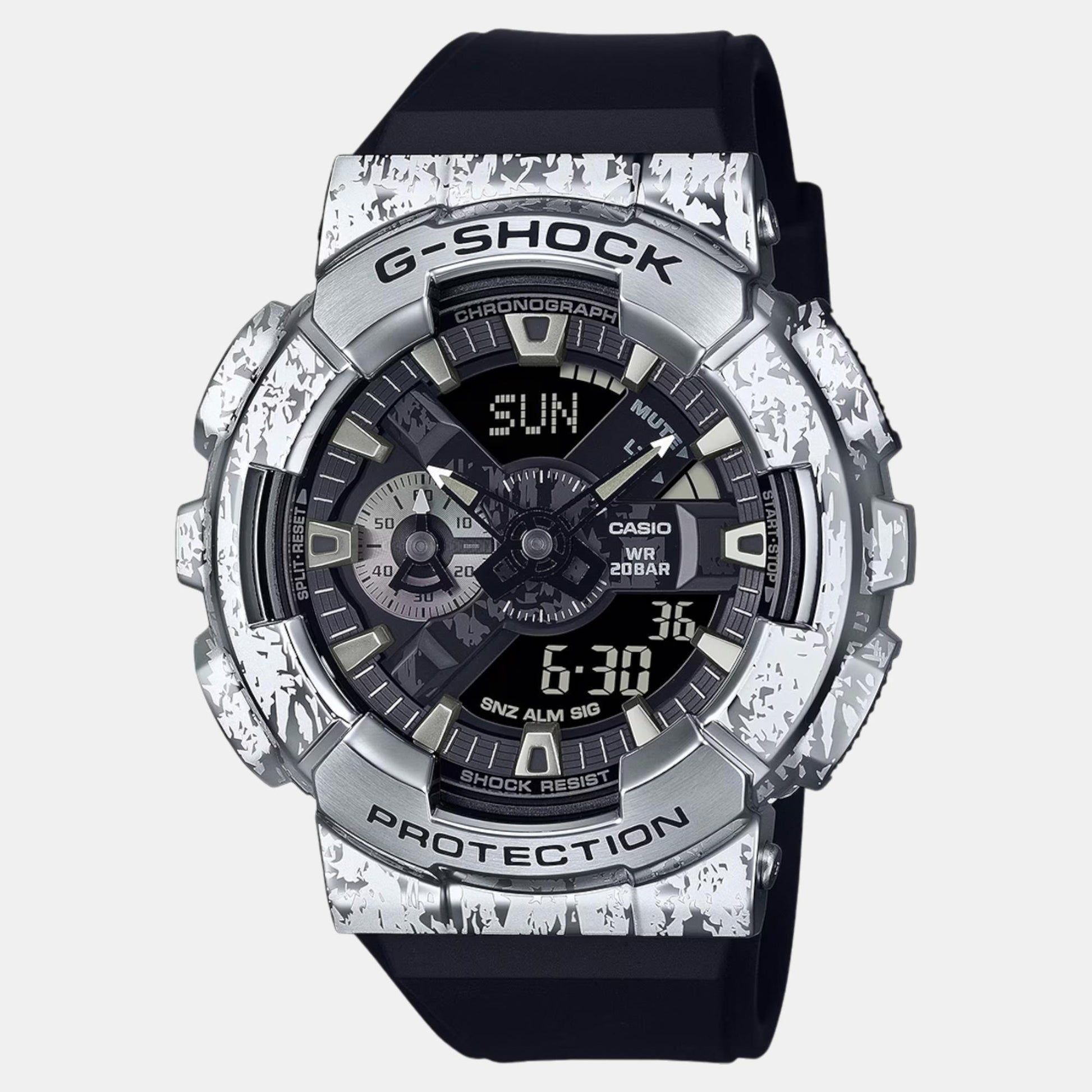 Casio G-Shock Men Quartz Black Dial Analog-Digital Resin Watch G1538 - Main Image