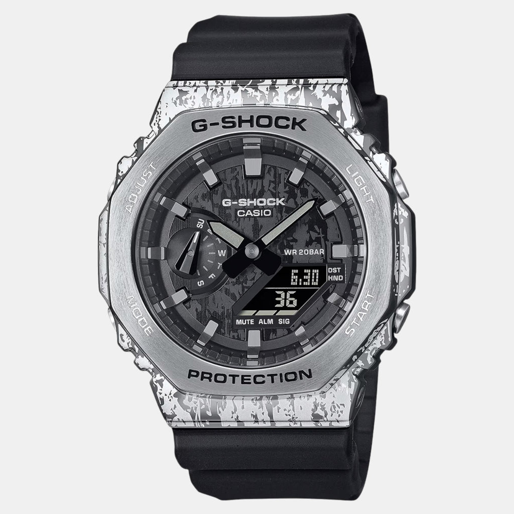 G-Shock Men Quartz Black Dial Analog-Digital Resin Watch G1539