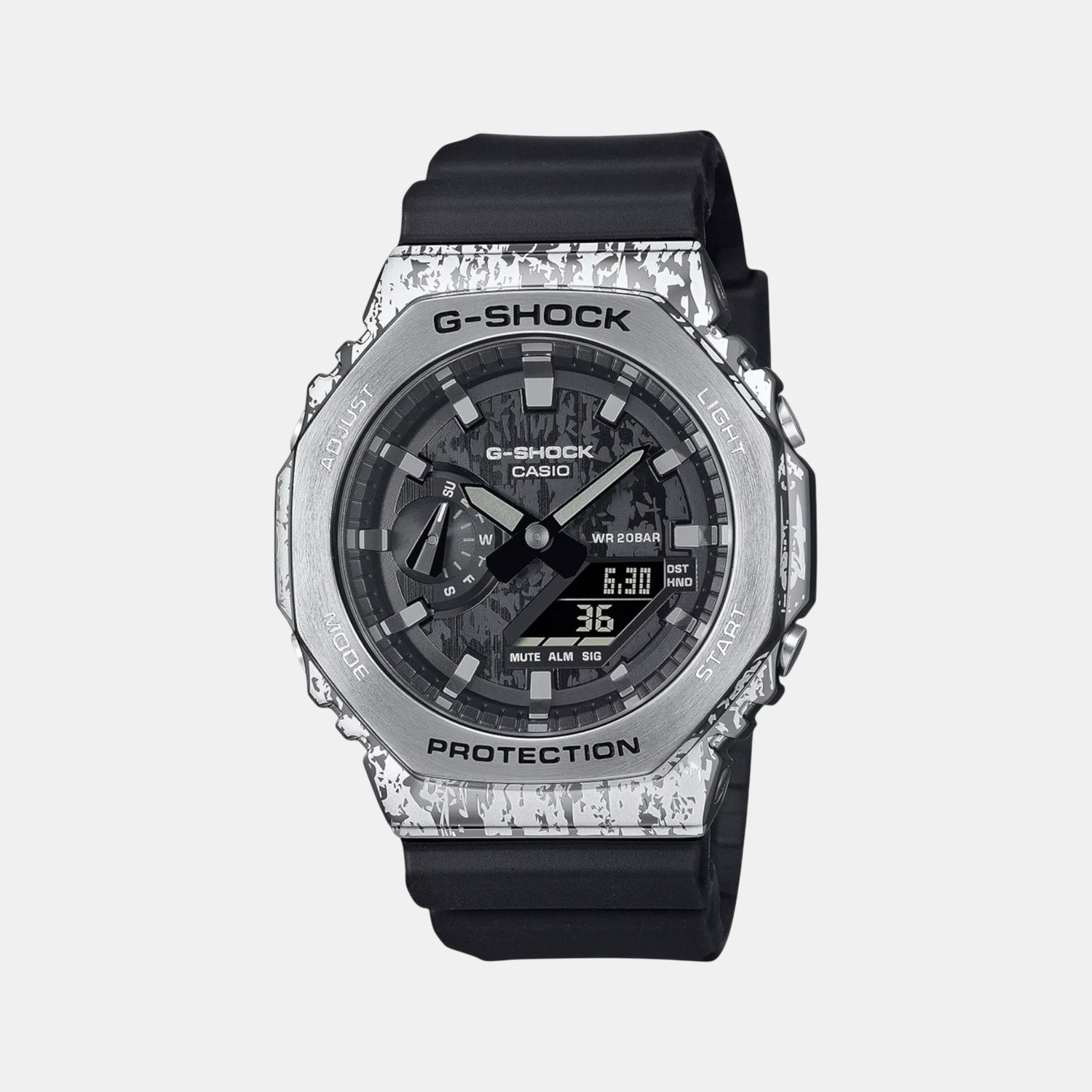 G-Shock Men Quartz Black Dial Analog-Digital Resin Watch G1539