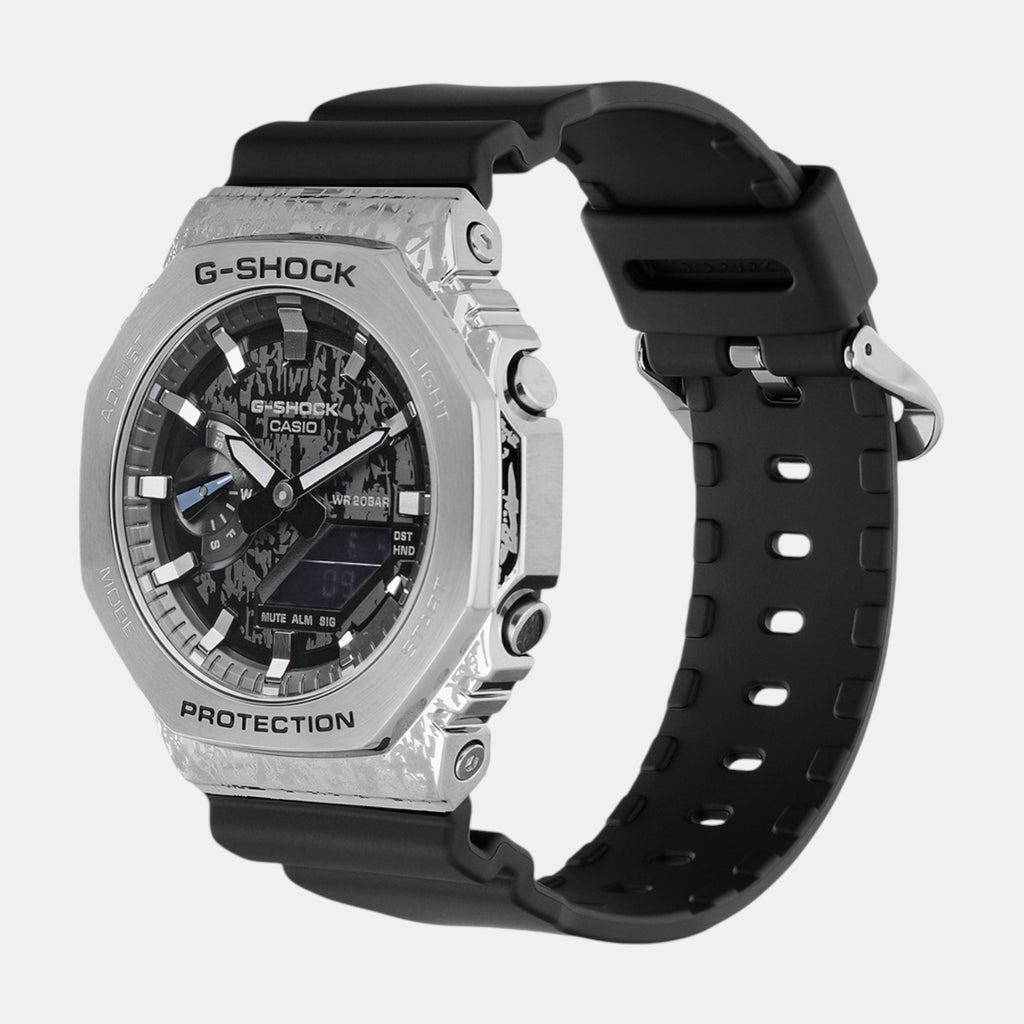 G-Shock Men Quartz Black Dial Analog-Digital Resin Watch G1539