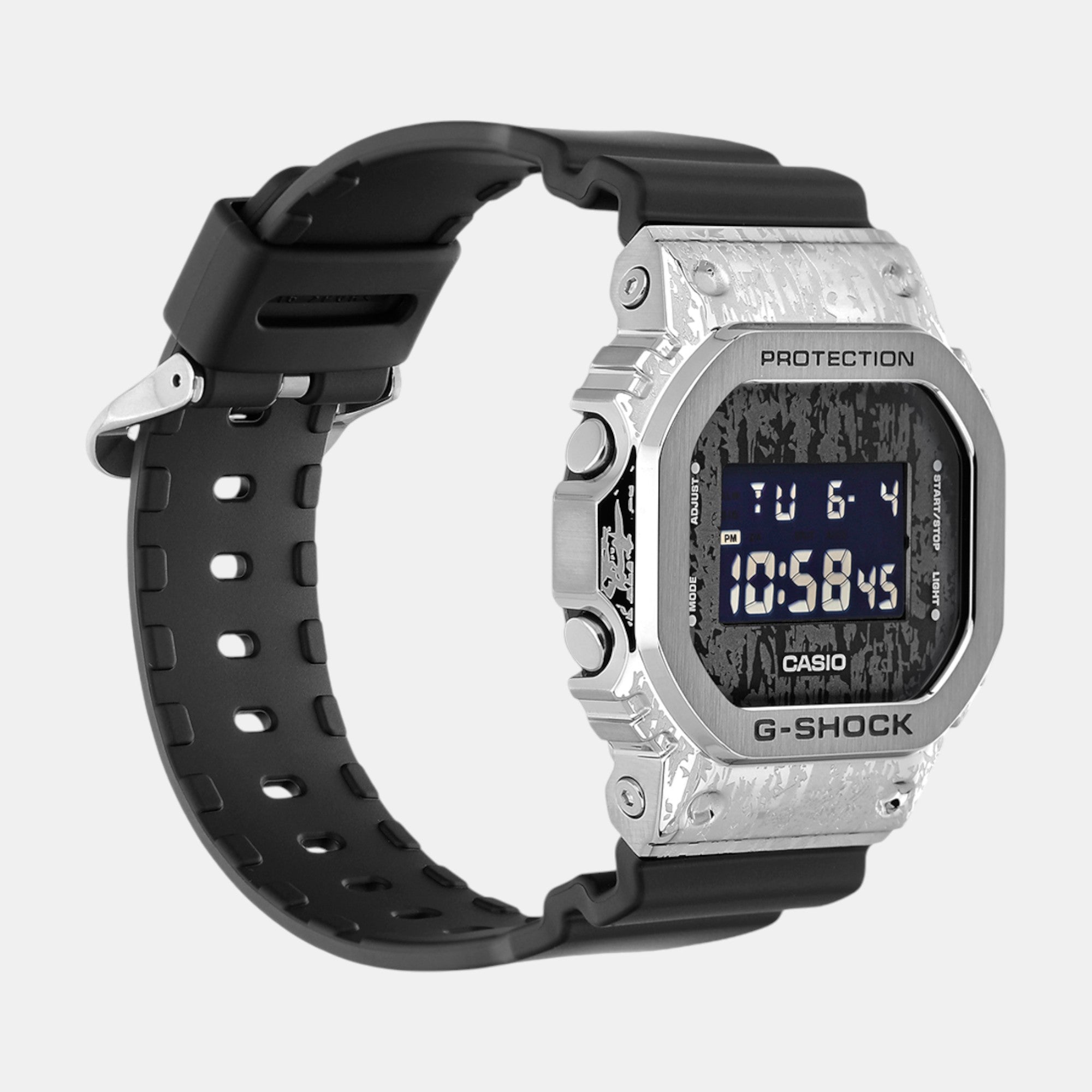 G-Shock Men Quartz Black Dial Digital Resin Watch G1540