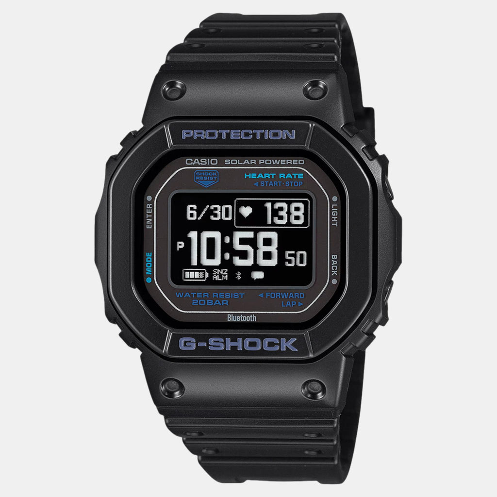 G-Shock Men Quartz Black Dial Digital Resin Watch G1545