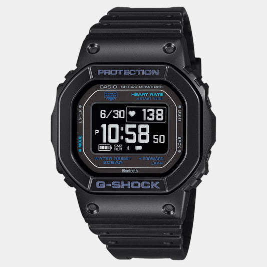 G-Shock Men Quartz Black Dial Digital Resin Watch G1545