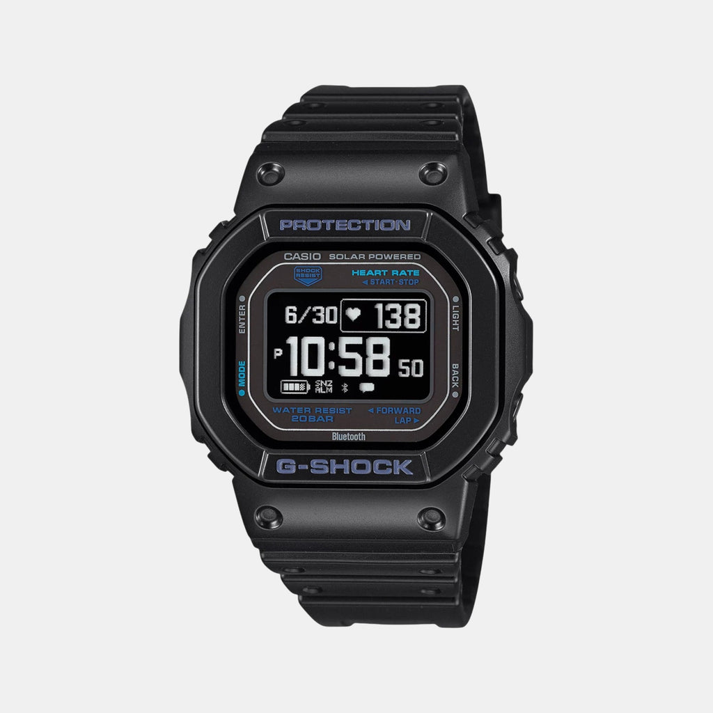 G-Shock Men Quartz Black Dial Digital Resin Watch G1545